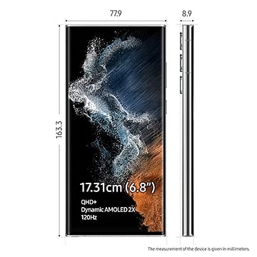 Samsung Galaxy S22 Ultra 5G Left & Right View